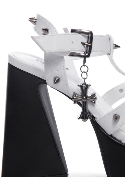 Angel Mist Platform Sandals