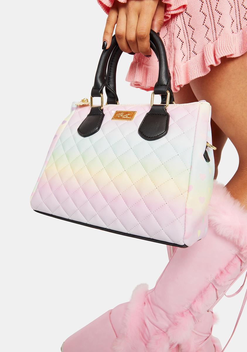 Amelia Quilted Mid-Size Satchel