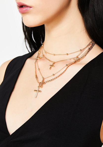 Angel BB Layered Necklace